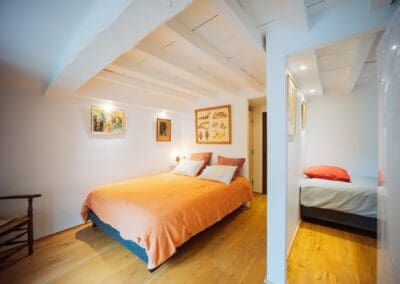 Chambre à La maison Joséphine et le café Rousse