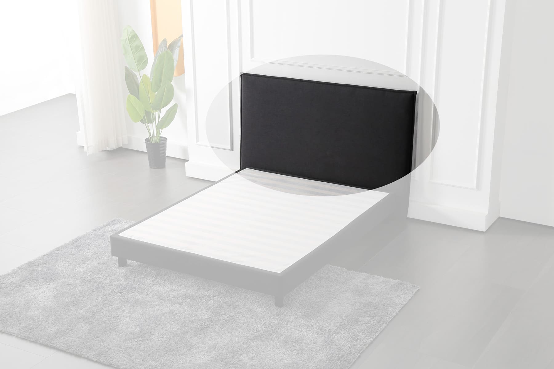 Tete-de-lit Sommier memorypur