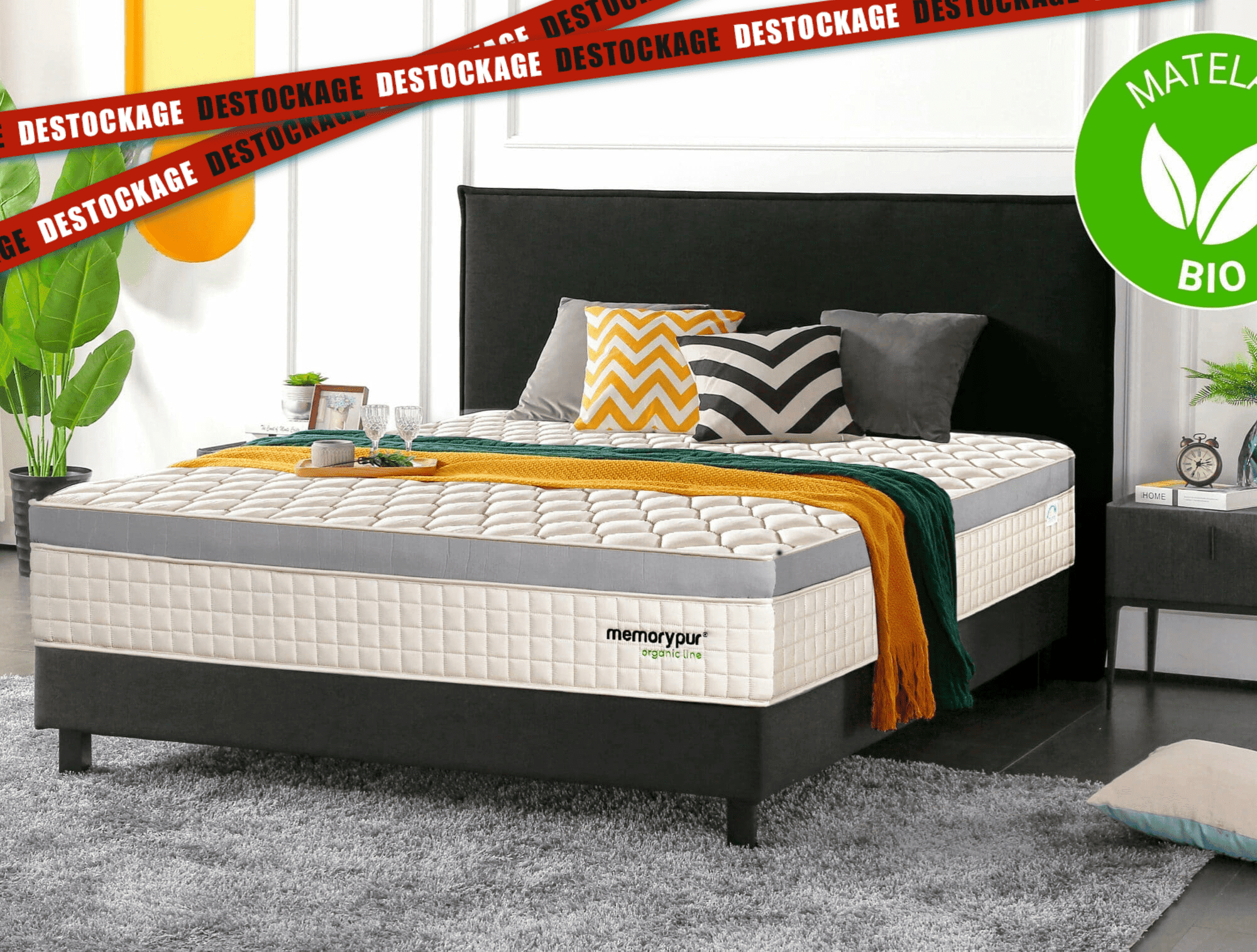 Matelas Hybride Organic