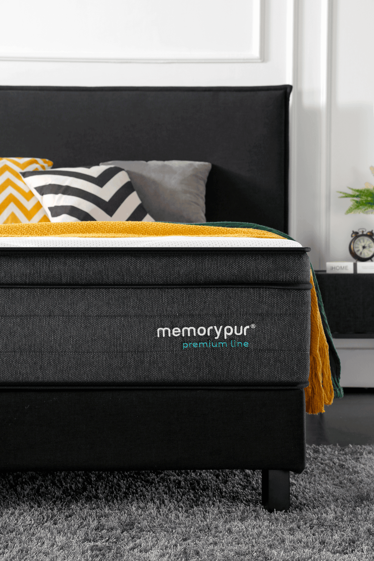 Sur-matelas intégré au matelas hybride Optimade